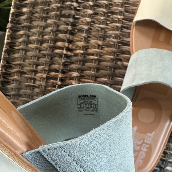 Sorel Women's Sandals - Blue and Cream - Picture 6 of 9